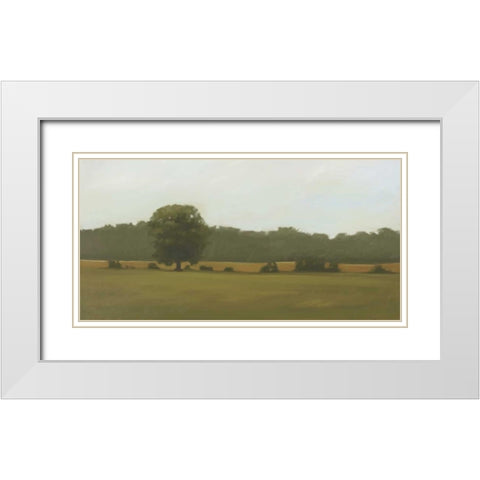Resting Place White Modern Wood Framed Art Print with Double Matting by Lightell, Megan