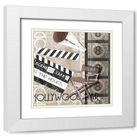 In the Making II White Modern Wood Framed Art Print with Double Matting by Venter, Tandi