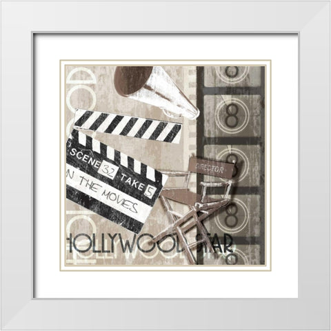 In the Making II White Modern Wood Framed Art Print with Double Matting by Venter, Tandi