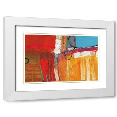 Something To Remember I White Modern Wood Framed Art Print with Double Matting by Barnes, Natasha