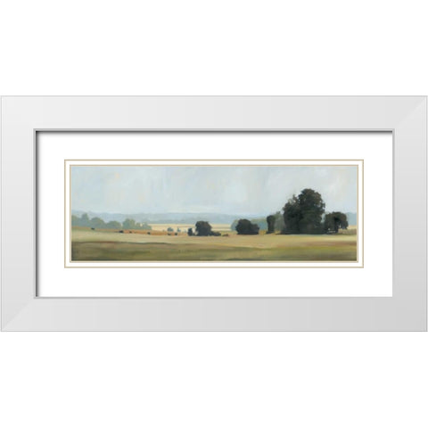 Bright Day White Modern Wood Framed Art Print with Double Matting by Lightell, Megan