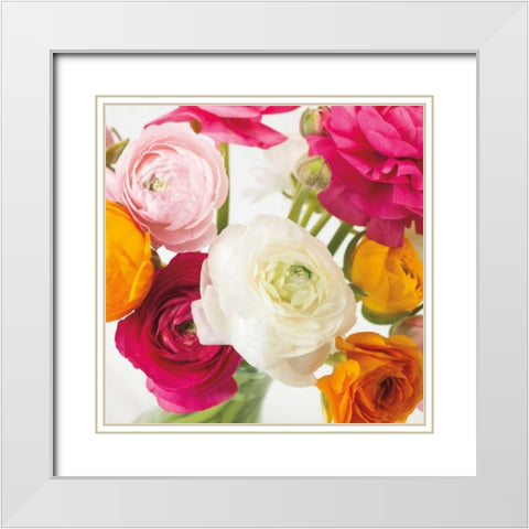 Burst of Sunshine I White Modern Wood Framed Art Print with Double Matting by Frank, Assaf
