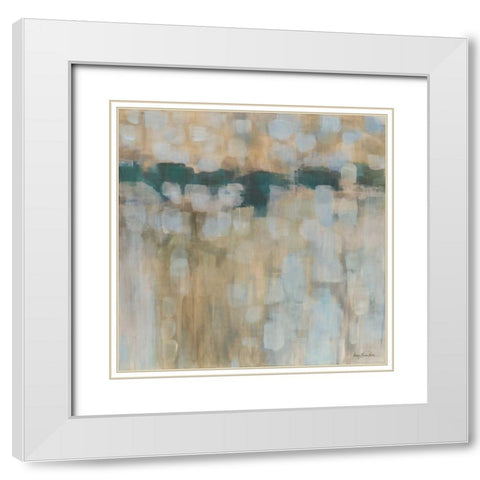 Carbon Neutral White Modern Wood Framed Art Print with Double Matting by Parker, Karen Lorena
