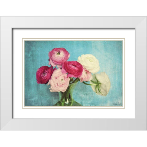 Summer Fun White Modern Wood Framed Art Print with Double Matting by Atria, Cristin