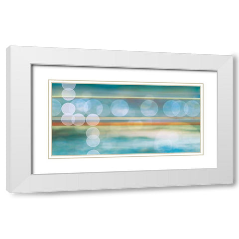 Bokehscape White Modern Wood Framed Art Print with Double Matting by Venter, Tandi