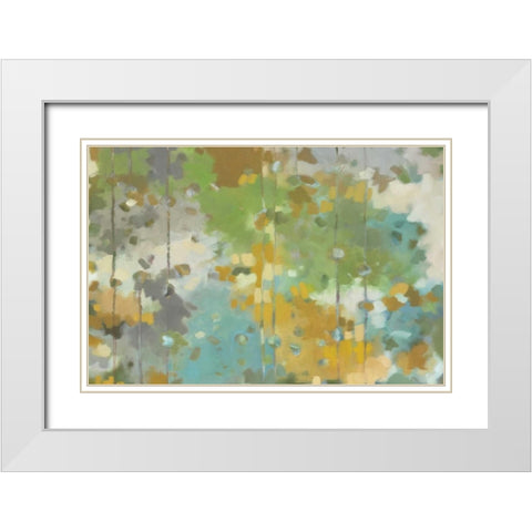 Make Believe White Modern Wood Framed Art Print with Double Matting by Weber, Jennifer