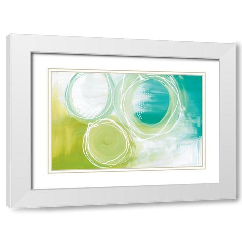 Praying For No Strings White Modern Wood Framed Art Print with Double Matting by Julie Hawkins