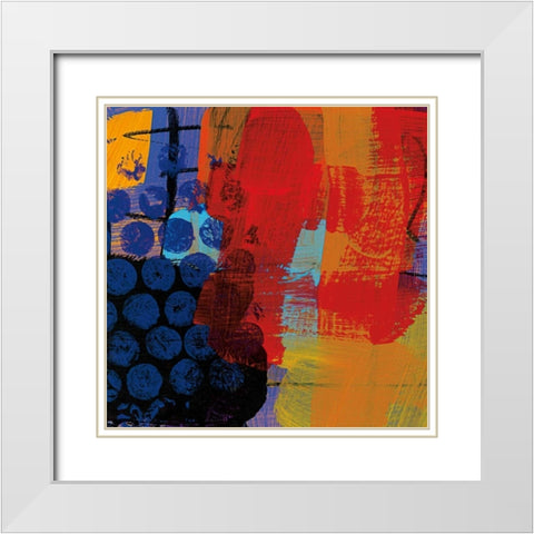 Favorite Pursuit White Modern Wood Framed Art Print with Double Matting by Baker, Brent