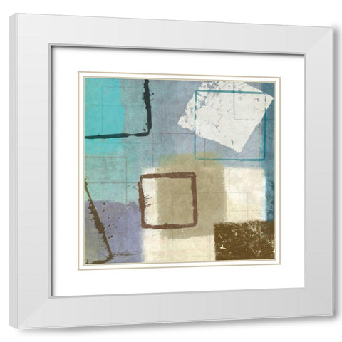 Day Dream I White Modern Wood Framed Art Print with Double Matting by Mallett, Keith