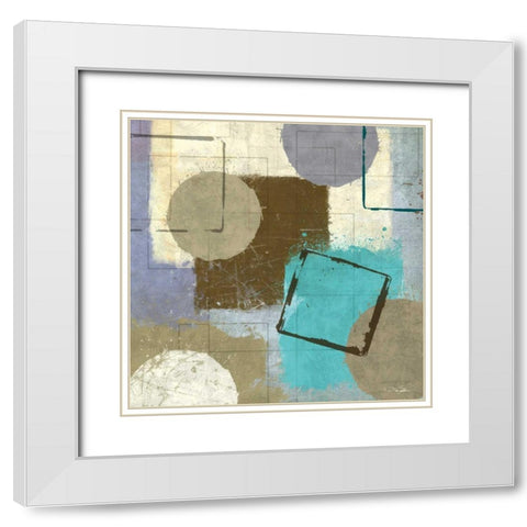 Day Dream II White Modern Wood Framed Art Print with Double Matting by Mallett, Keith