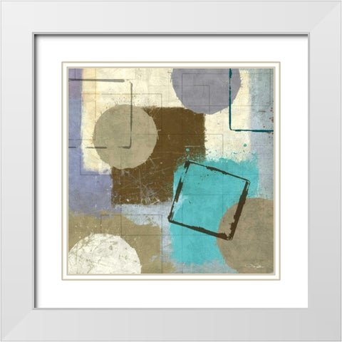 Day Dream II White Modern Wood Framed Art Print with Double Matting by Mallett, Keith