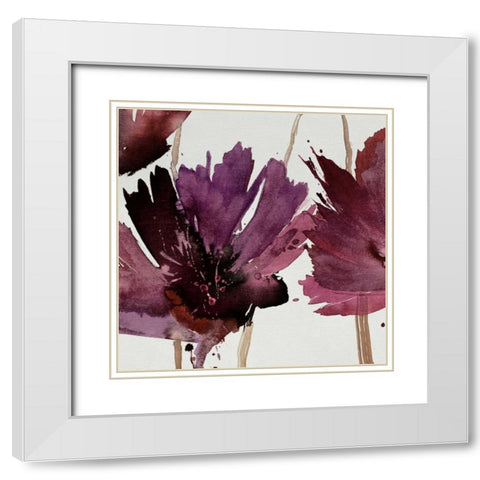 Room For More I White Modern Wood Framed Art Print with Double Matting by Barnes, Natasha