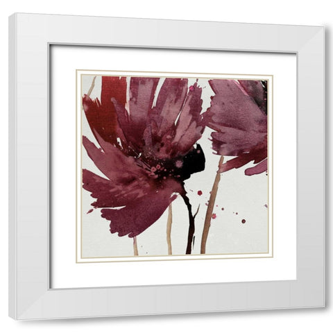 Room For More II White Modern Wood Framed Art Print with Double Matting by Barnes, Natasha