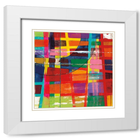 Day Off White Modern Wood Framed Art Print with Double Matting by Vida, Dante