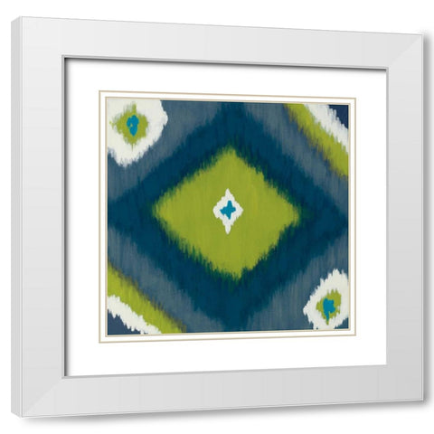 Intertwine II White Modern Wood Framed Art Print with Double Matting by Vindedzis, Rita