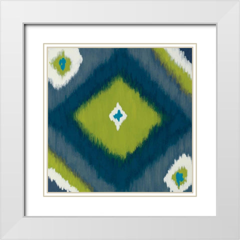 Intertwine II White Modern Wood Framed Art Print with Double Matting by Vindedzis, Rita