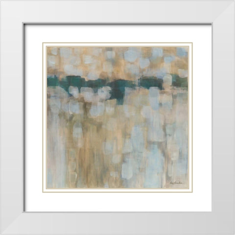 Carbon Neutral White Modern Wood Framed Art Print with Double Matting by Parker, Karen Lorena