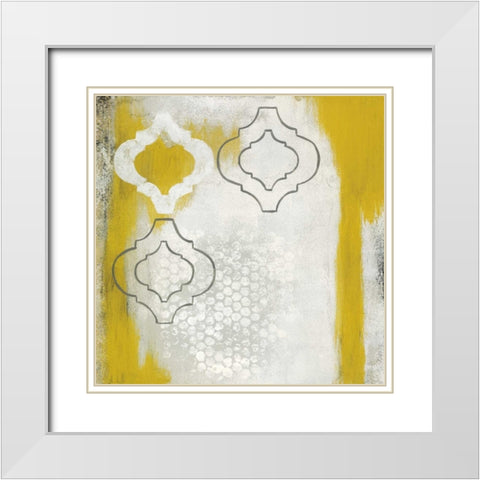 Time Worn I White Modern Wood Framed Art Print with Double Matting by Vindedzis, Rita