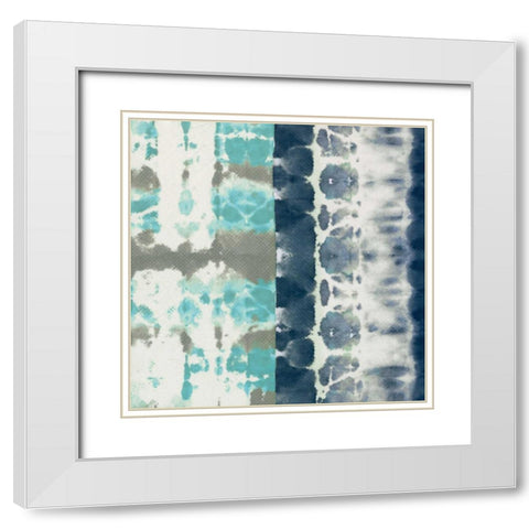 Contempo I White Modern Wood Framed Art Print with Double Matting by Vindedzis, Rita