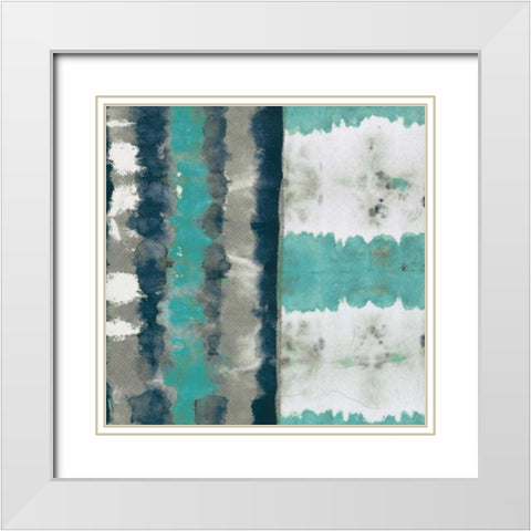Contempo II White Modern Wood Framed Art Print with Double Matting by Vindedzis, Rita
