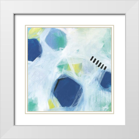 Brink Me To Life White Modern Wood Framed Art Print with Double Matting by Hawkins, Julie