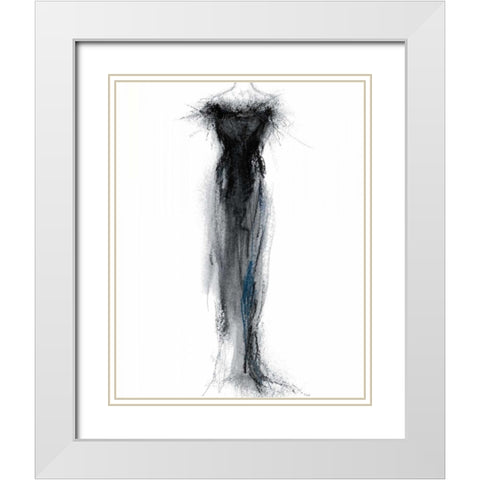 The Dressing Room III White Modern Wood Framed Art Print with Double Matting by Stajan-Ferkul, Andrea