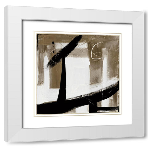Affirmation White Modern Wood Framed Art Print with Double Matting by Fournier, Joyce
