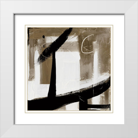 Affirmation White Modern Wood Framed Art Print with Double Matting by Fournier, Joyce