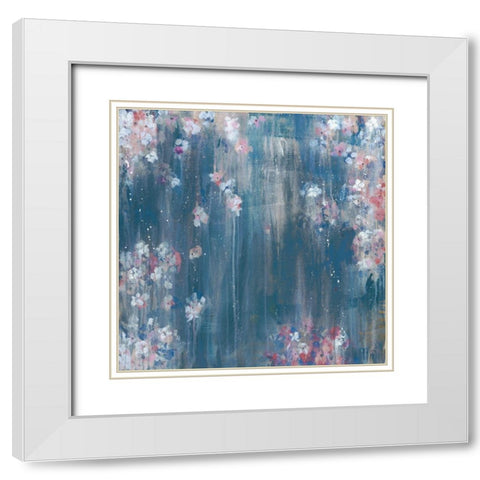 Night Fall White Modern Wood Framed Art Print with Double Matting by Cole, Macy