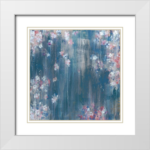 Night Fall White Modern Wood Framed Art Print with Double Matting by Cole, Macy