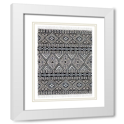 Magic Carpet Ride I White Modern Wood Framed Art Print with Double Matting by Stajan-Ferkul, Andrea