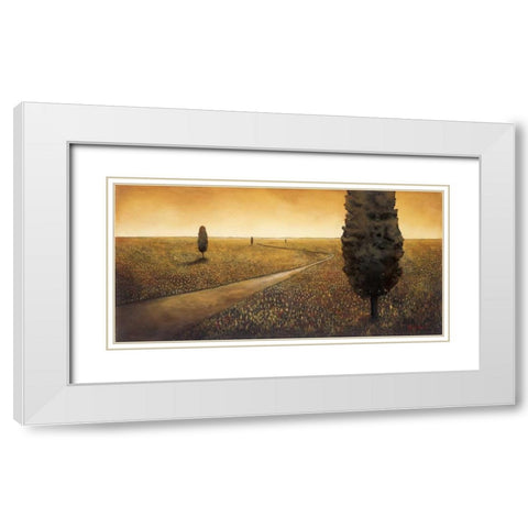 Infinite Dreamscape White Modern Wood Framed Art Print with Double Matting by St.Germain, Patrick