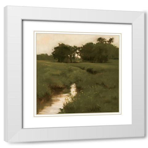 The Ancestors White Modern Wood Framed Art Print with Double Matting by Lightell, Megan