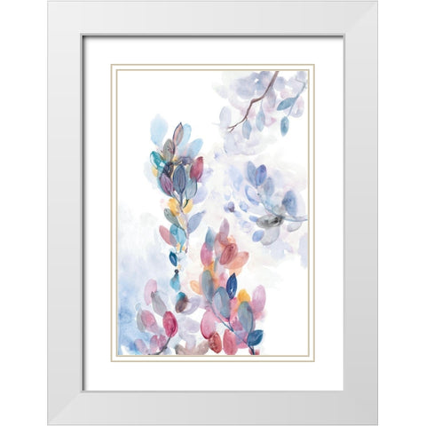Spring Borough I  White Modern Wood Framed Art Print with Double Matting by Meyers, Rebecca
