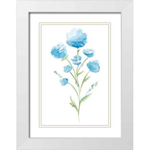 Day Dream I  White Modern Wood Framed Art Print with Double Matting by Golden, Corrie