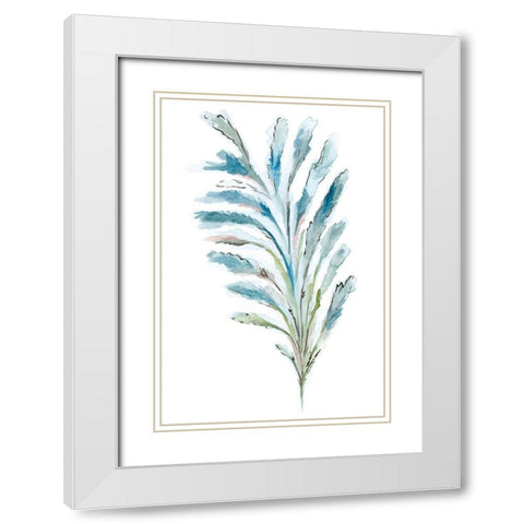 Reach II White Modern Wood Framed Art Print with Double Matting by Golden, Corrie