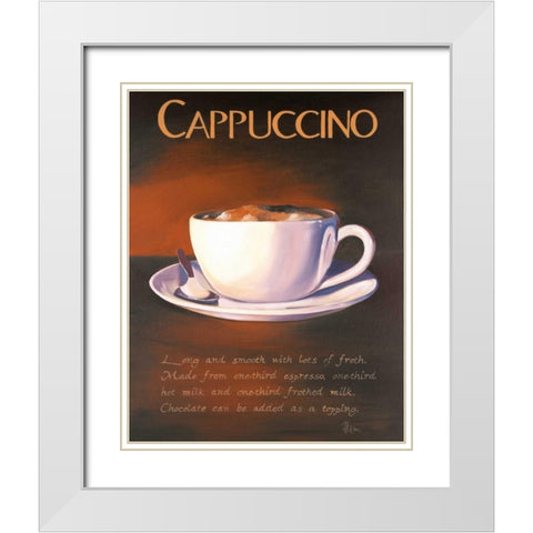 Urban Cappuccino White Modern Wood Framed Art Print with Double Matting by Kenton, Paul