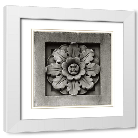Architectural Detail I White Modern Wood Framed Art Print with Double Matting by Maihara/Watt, Jeff/Boyce