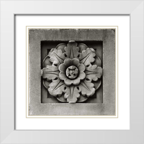 Architectural Detail I White Modern Wood Framed Art Print with Double Matting by Maihara/Watt, Jeff/Boyce