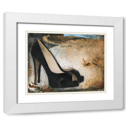 Shoe Box I White Modern Wood Framed Art Print with Double Matting by Stajan-Ferkul, Andrea