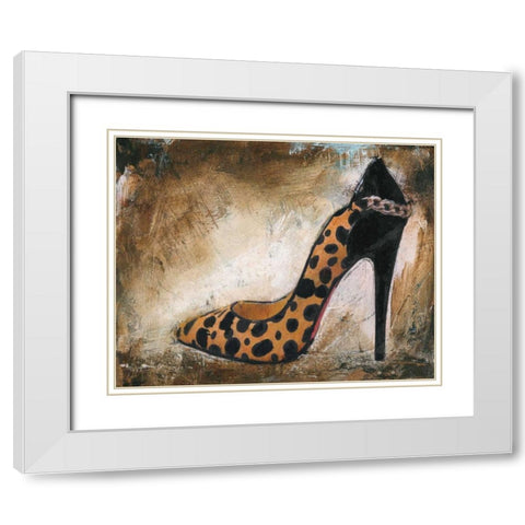 Shoe Box IV White Modern Wood Framed Art Print with Double Matting by Stajan-Ferkul, Andrea