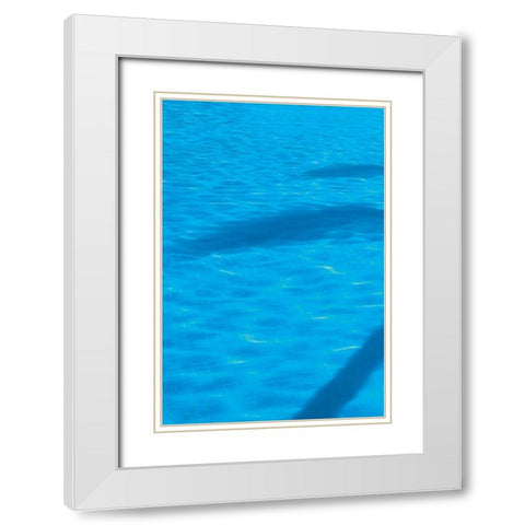 Vacationing A White Modern Wood Framed Art Print with Double Matting by Frates, Dennis