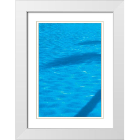 Vacationing A White Modern Wood Framed Art Print with Double Matting by Frates, Dennis