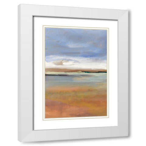Quiet Moment I White Modern Wood Framed Art Print with Double Matting by Lenker, Marlene