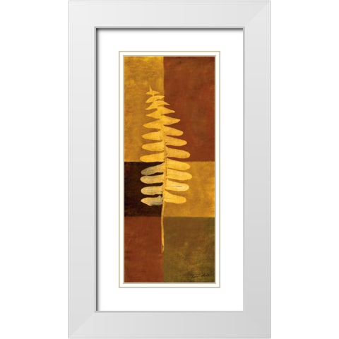 Woodland Impressions I White Modern Wood Framed Art Print with Double Matting by Venter, Tandi