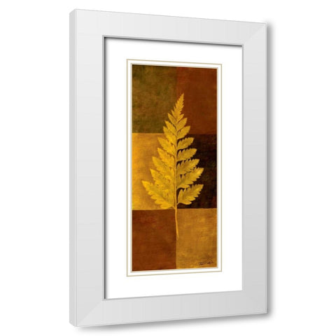 Woodland Impressions II White Modern Wood Framed Art Print with Double Matting by Venter, Tandi