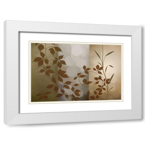 After All White Modern Wood Framed Art Print with Double Matting by Aparicio, Edward