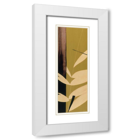 Spring at Last I White Modern Wood Framed Art Print with Double Matting by Abellan, Lola