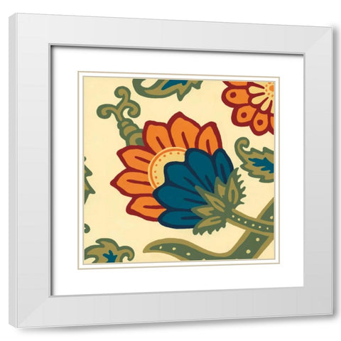 Wallflower IV White Modern Wood Framed Art Print with Double Matting by Anderson , Lee