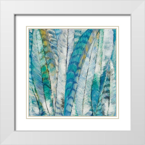Taking Flight II White Modern Wood Framed Art Print with Double Matting by Bernsen, Leslie